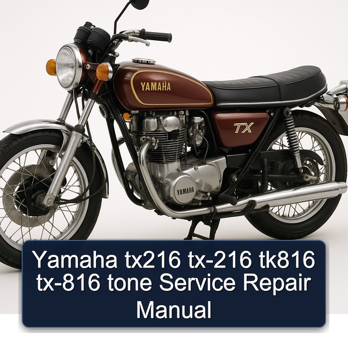 Yamaha TX Models TX216 TX-216 TK816 TX-816 Tone Service Repair Workshop Manual PDF