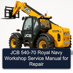 JCB 540-70 Royal Navy Service Repair Workshop Manual PDF