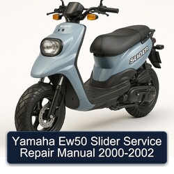 2000-2002 Yamaha Slider EW50 Service Repair Workshop Manual PDF