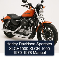 1970-1978 Harley Davidson Sportster Xlch1000 XLCH-1000 Service Repair Workshop Manual PDF