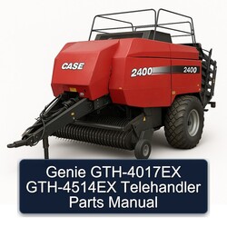 Genie Gth-4017ex Gth-4514ex Telehandler Parts Catalog PDF