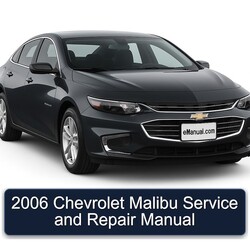 2006 Chevrolet Malibu Service Repair Workshop Manual PDF