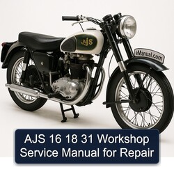 Ajs 16 Service Repair Workshop Manual PDF