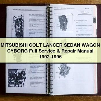 1992-1996 Dodge Lancer Mitsubushi Colt Sedan Wagon Cyborg Service Repair Workshop Manual PDF