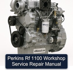 Perkins RF 1100 Service Repair Workshop Manual PDF