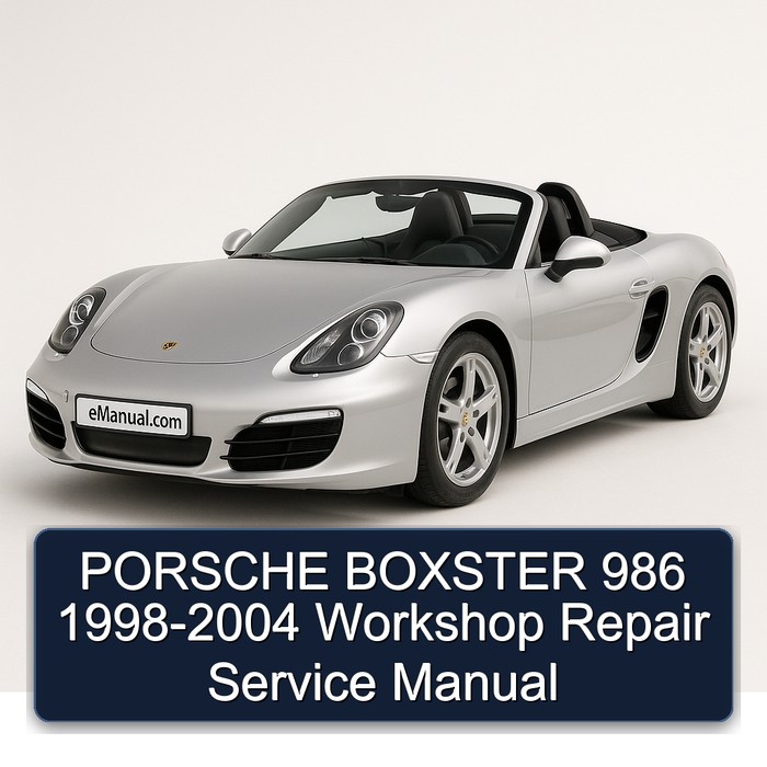 1998-2004 Porsche Boxster Service Repair Workshop Manual PDF