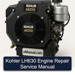 Kohler Aegis Series LH630 Engine Service Repair Workshop Manual PDF
