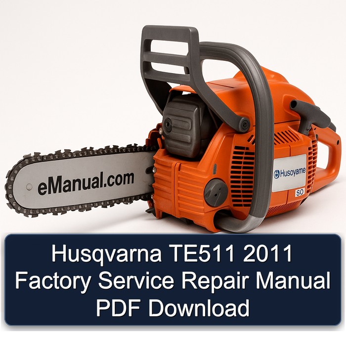 2011 Husqvarna TE Models TE511 Service Repair Workshop Manual PDF