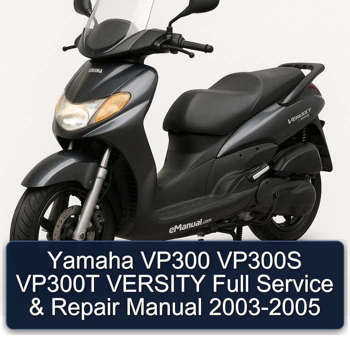 2003-2005 Yamaha Versity VP300 VP300S VP300T Service Repair Workshop Manual PDF