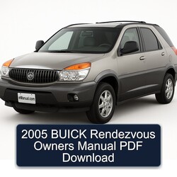 2005 Buick Rendezvous Owners Owner's Manual PDF
