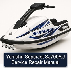 Yamaha Superjet SJ700AU Service Repair Workshop Manual PDF