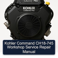 Kohler Command Pro Models CH18-745 Service Repair Workshop Manual PDF
