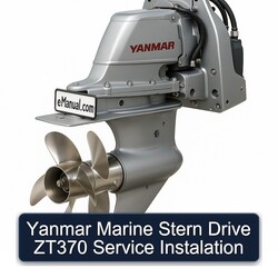 Yanmar Marine Stern Drive ZT370 Instalation Service Repair Workshop Manual PDF