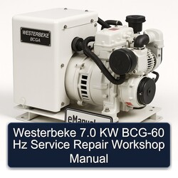 Westerbeke 7.0 KW BCG-60 Hz Service Repair Workshop Manual PDF