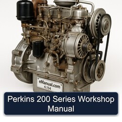 Perkins 200 Series Service Repair Workshop Manual PDF