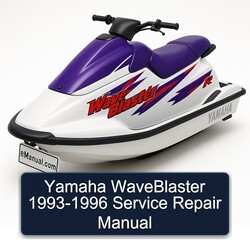 1993-1996 Yamaha Waveblaster Service Repair Workshop Manual PDF