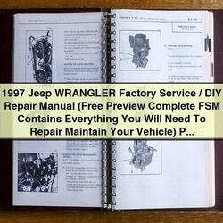 1997 Jeep Wrangler /diy (free Preview FSM ) Service Repair Workshop Manual PDF