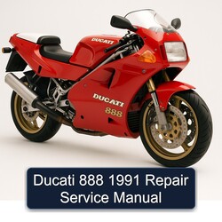 1991 Ducati 888 Service Repair Workshop Manual PDF