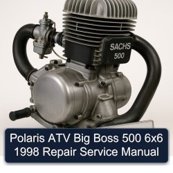 1998 Sachs 500 Polaris ATV Big Boss 6x6 Service Repair Workshop Manual PDF
