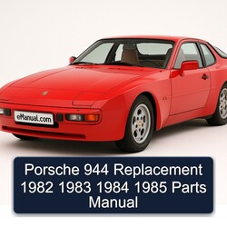 1982-1985 Porsche 944 Replacement Parts Catalog PDF