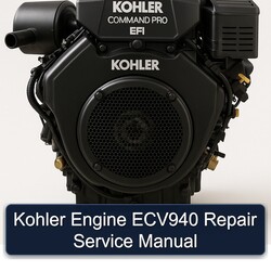 Kohler Command Pro EFI Models Engine ECV940 Service Repair Workshop Manual PDF
