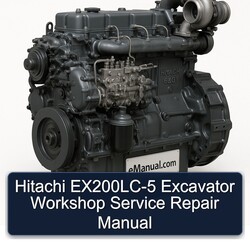 Hitachi Ex200lc-5 Excavator Service Repair Workshop Manual PDF