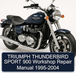 1995-2004 Triumph Thunderbird Sport 900 Service Repair Workshop Manual PDF