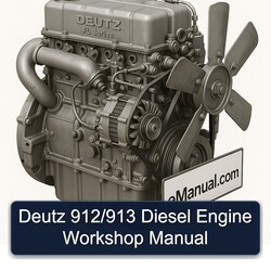 Deutz 912 /913 Diesel Engine Service Repair Workshop Manual PDF