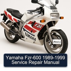 1989-1999 Yamaha FZR Models FZR-600 Service Repair Workshop Manual PDF