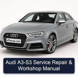 Audi A3 Service Repair Workshop Manual PDF