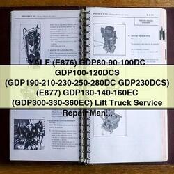 Yale (E876) Gdp80-90-100dc, Gdp100-120dcs, Gdp190-210-230-250-280dc, Gdp230dcs, (E877) Gdp130-140-160ec, Service Repair Workshop Manual PDF