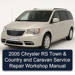 2005 Chrysler Caravan RS Town Country Service Repair Workshop Manual PDF