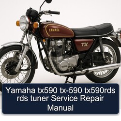 Yamaha TX Models TX590 TX-590 TX590RDS Rds Tuner Service Repair Workshop Manual PDF