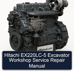 Hitachi Ex220lc-5 Excavator Service Repair Workshop Manual PDF