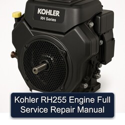 Kohler RH Series RH255 Engine Service Repair Workshop Manual PDF