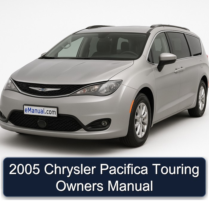 2005 Chrysler Pacifica Touring Owners Owner's Manual PDF