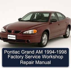 1994-1998 Pontiac Grand Am Service Repair Workshop Manual PDF