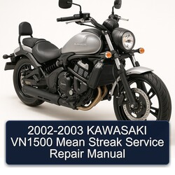 2002-2003 Kawasaki Vulcan VN1500 Mean Streak Service Repair Workshop Manual PDF