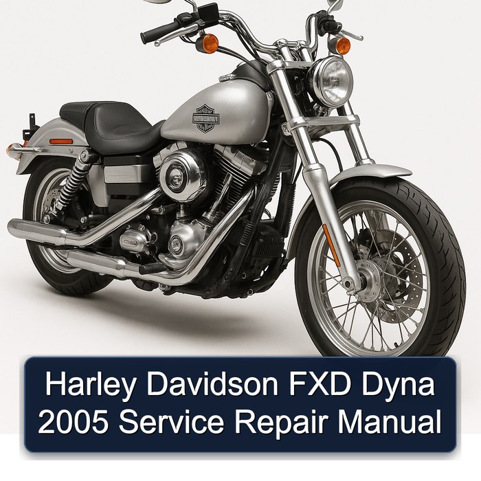2005 Harley Davidson FXD Dyna Service Repair Workshop Manual PDF