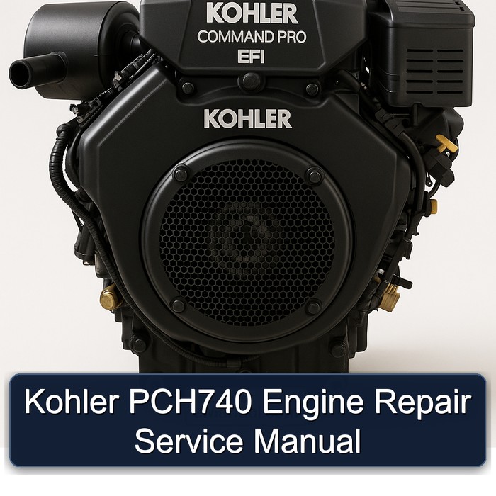 Kohler Command Pro EFI Models PCH740 Engine Service Repair Workshop Manual PDF