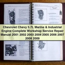 2001-2009 Chevrolet Chevy 5.7l Marine Industrial Engine Service Repair Workshop Manual PDF