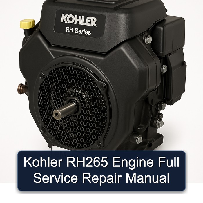 Kohler RH Series RH265 Engine Service Repair Workshop Manual PDF