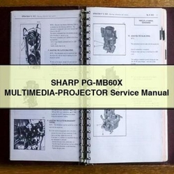 Sharp PG-MB60X Multimedia-projector Service Repair Workshop Manual PDF