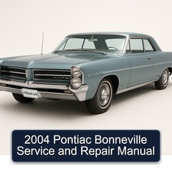 2004 Pontiac Bonneville Service Repair Workshop Manual PDF