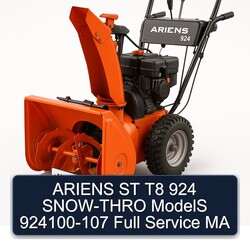 Ariens ST T8 924 SNOW-THRO Models 924100-107 MA Service Repair Workshop Manual PDF