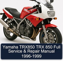 1996-1999 Yamaha TRX850 TRX 850 Service Repair Workshop Manual PDF