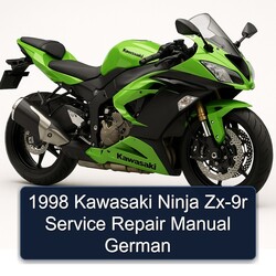 1998 Kawasaki Ninja ZX-9R German Service Repair Workshop Manual PDF