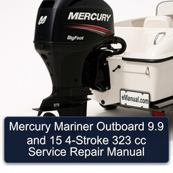 Mercury Mariner Outboard 9.9 15 4-stroke 323 Cc Service Repair Workshop Manual PDF