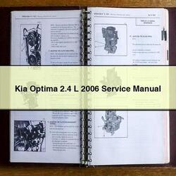 2006 Kia Optima 2.4 L Service Repair Workshop Manual PDF