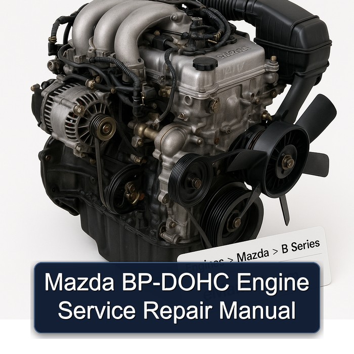 Mazda B Series BP-DOHC Engine Service Repair Workshop Manual PDF